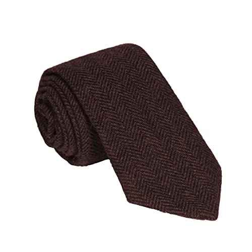 Men's Tweed Wool Formal Suit Vest Waistcoat, Neck Tie, 1920s Pocket Watch and Wedding Boutineers for Groomsmen4