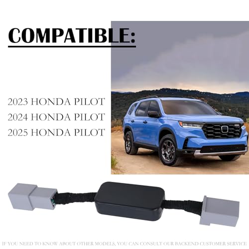 Lqito Auto Start Stop Disable Delete Eliminator Disabler Canceller Compatible with 2023 2024 2025 Honda Pilot