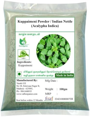 Kuppaimeni Powder | Khokali | Harita Manjari | Indian Acalypha 100gm