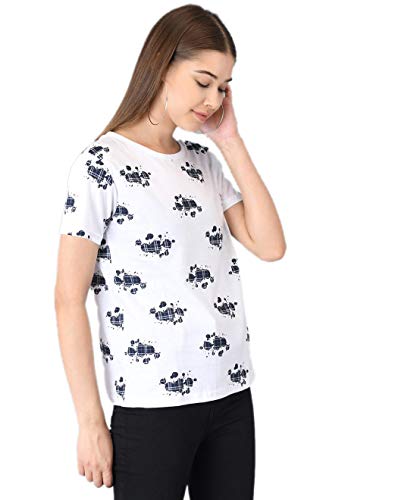 Image of KOTTY Women's Graphic Regular Fit T-Shirt