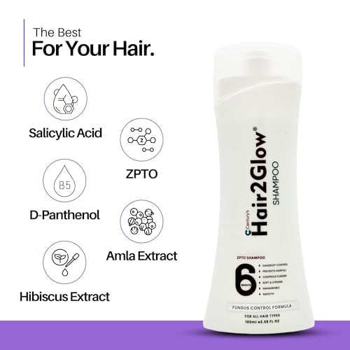 Cureayu Store HAIR2GLOW Anti-Fungal Shampoo 200 ml - Image 6