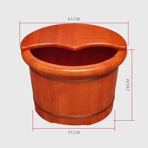 Cubeta de Masaje para Pies de Madera Spa Sauna miniatura 3