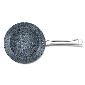 Prestige Stone Series Aluminium Fry Pan, 24 cm, Black, Standard