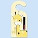 Raumthermometer zum Aufh&auml;ngen, f&uuml;r Kinderzimmer, Giraffenmotiv, mit Temperaturanzeige-Skala