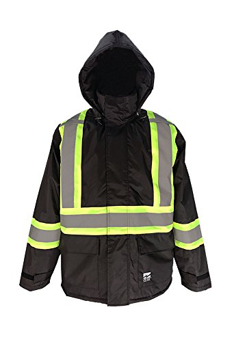 Viking Open Road 150 Denier Waterproof and Windproof Hi Vis Jackets for Men and Women - Vi-Brance Reflective Safety Jackets