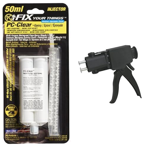 Project Kit Includes (6) PC Products PC-Clear Epoxy Adhesive