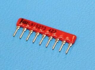 BI TECHNOLOGIES L091S273 Bussed 27K Ohm, 2% 9-Pin SIP Resistor Network Qty-500