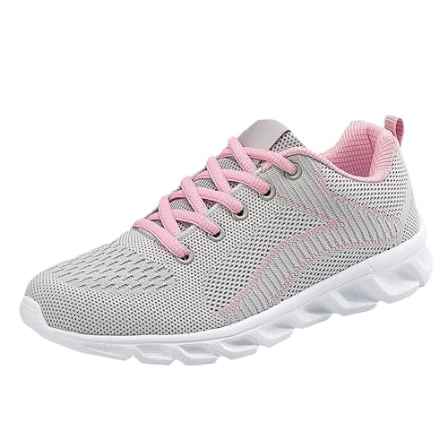 Zapatillas de gimnasio antideslizantes para mujer con tejido de malla transpirable