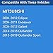 Gas Cap, Fuel Cap For Mitsubishi 2004-2012 Eclipse, 2004-2008 2010-2011 Endeavor, 2004-2012 Galant, 2014-2018 Outlander, 2013-2019 Outlander Sport Replace 1711A004