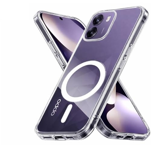 Image of SPAZY CASE Oppo K14 Back Cover | Crystal Clear Anti-Yellow Case | Premium Abstract Design | Shockproof Slim Fit | Scratch Resistant Transparent Cover for Oppo K14
