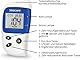 sinocare Blutzuckermessgerät, Glucose Monitor mit Blutzuckerteststreifen 100, Schmerzfrei Schnell Blutzucker-Alarm Lampe, mg/dL