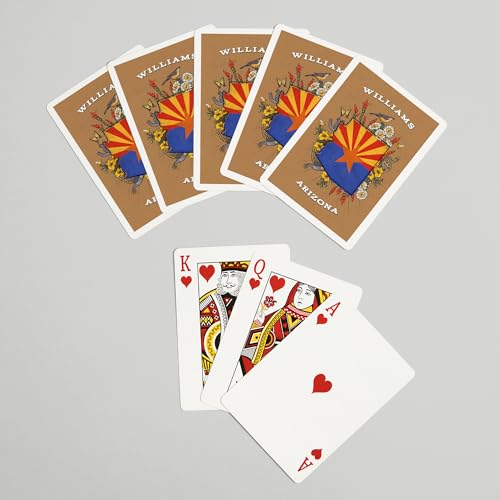 Baraja de póker Williams Arizona 52 cartas para adultos miniatura 7