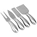 Produktbild Käsemesser Set Edelstahl käseschneider, Käse schneiden Messer - 4 Stück, Silber