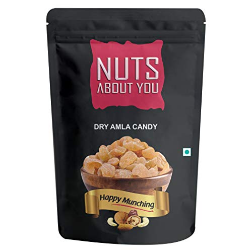 NUTS ABOUT YOU Dry Amla Candy Pouch, 2 x 400 g