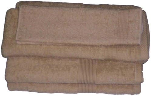 Rhapsody Ring Spun Cotton Towel Set, 6-Piece, Tuscany Gold