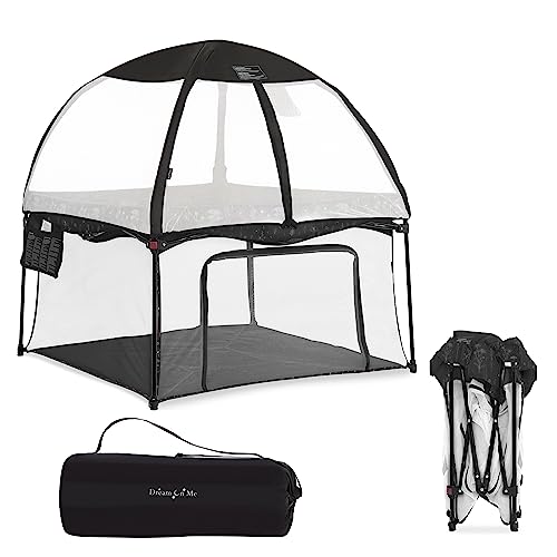 Amazon.com : Dream On Me Ziggy Square Playpen with Canopy