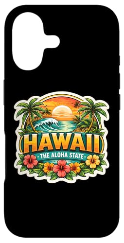 Hawaii The Aloha State Souvenir Visitor Memorabilia Hawaiian Case for iPhone 17