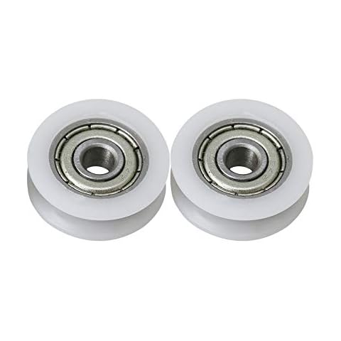 BQLZR Rodamiento de Plástico Blanco para Puertas y Ventanas (2 unidades) Cover