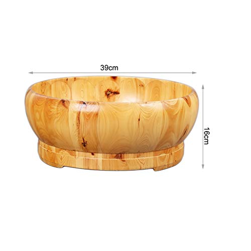 Spa de pies de madera sólida tipo barril miniatura 5