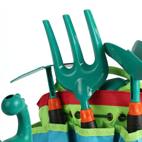 Herramientas De Jardinería para – Kit De Juguetes Ergonómicos Educativos, Herramientas Manuales De Jardín para | Juego De Riego para Excavación De Suelo, Trasplante De Macetas Y Jardineros - imagen 7