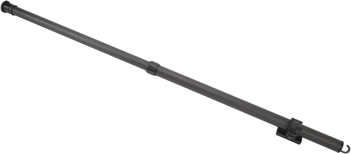 Horizontal Center Column Extension Boom, 3/8 1/4 Screw Interface, Rotating Knob, Locking Tripod Side Arm Extender, Maximum Load 10kg for Photography