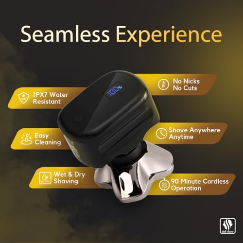 skull shaver - pitbull gold pro gx5 head and face shaver