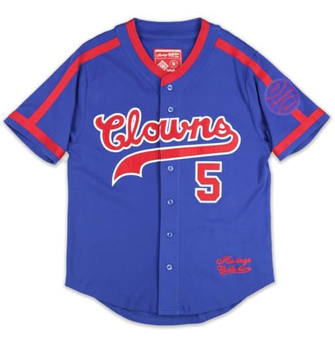 NLBM Negro Leagues M2 Heritage Jersey Indianapolis Clowns miniatura 1