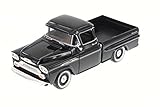 Showcasts Collectibles 1958 Chevy Apache Fleetside Pickup Truck 1/24 Scale Diecast Model Car Black