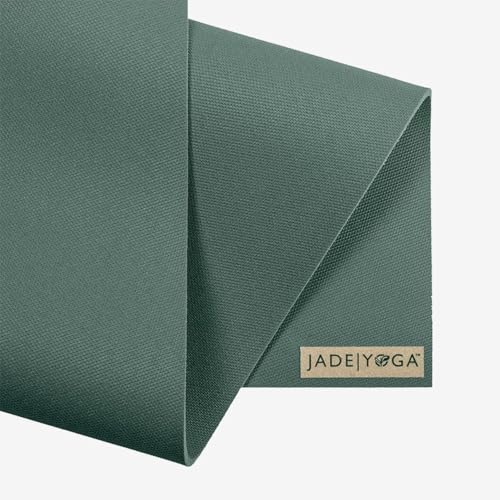 JadeYoga Harmony Natural Rubber Yoga Mat, 4.8mm, US-Made — view 3