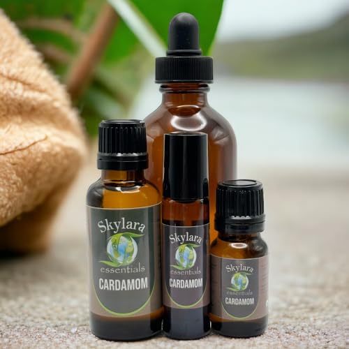 Aceite esencial natural de cardamomo 10ml roll on miniatura 2