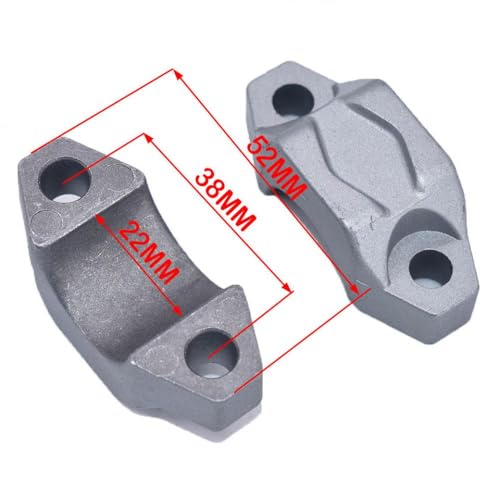 Plato de choque 45mm-48mm que estabiliza la dirección invertida de moto 4