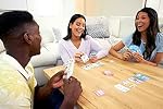 Mattel Games Sarah's Scribbles Game, Future Me Problems Card Game Includes 2 Decks of Cards, for 2-4 Players, Family and Game Nights