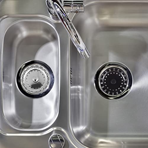 Colador para fregadero de cocina 4 piezas acero inoxidable miniatura 7