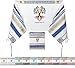 New Covenant Prayer Shawl Tallit English/Hebrew with Matching Case. 72 X 22