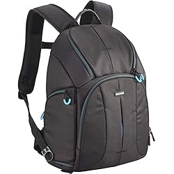 Camaras De Seguridad Internas Cullmann - 97846 - Sydney Pro TwinPack 400+ Mochila para cámaras con Acceso Lateral, Negra - se Adapta a cámaras DSLR con Objetivo - Dimensiones internas: 240x350x140mm