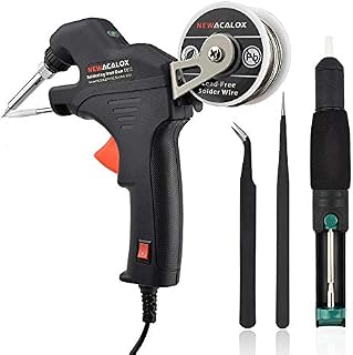 Soldering Gun Kit, One hands Holding Solder Desoldering Guns Set for Circuit Board