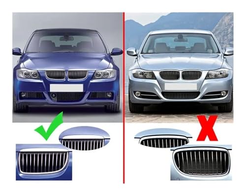 Rejilla para parachoques de coche Serie 3 E90 E91 versiones 325i a 335i 3