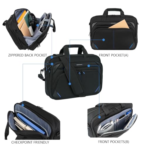 KROSER 15.6 Inch Messenger Bag