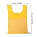 Parliky Outdoor Game Vest for Boy Girl Cognitive Sports Waistcoat with Elastic Design and Card Pockets for Running Basketball Cycling and Learning Activities Yellow
