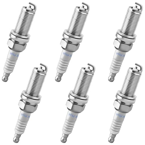 Upgrade 93175 Iridium Spark Plugs 6 Pack Replacement for 93175 LKR7DIX-11S Iridium IX Spark Plugs