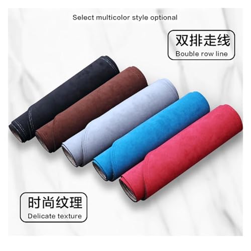 Dash mat cover en suédine marron protection soleil tapis de bord auto - 6