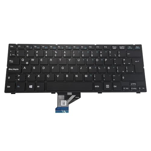 Clavier Portugais PT-BR pour PC portable Classmate Leap T304 et Noblex SF20