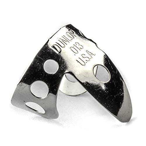 Image of Dunlop 34R.013 Nickel Silver Fingerpicks, .013 inch, 50 /Box