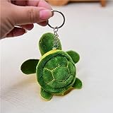 Jowxsx Turtle Stuffed Mini Sea Turtle Animal Plush Turtle Adorable Cute Stuffed Animal Party Decorations for Adults for Birthday Gift Bag Accessories Birthday Beach Ocean Supplies Car Keychain