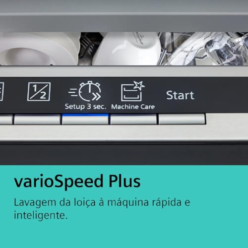 Lave vaisselle Siemens iQ300 SN73EX22CE 14 couverts Classe A Home Connect à ouverture automatique - vue 9