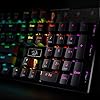 Redragon K556 RGB LED Backlit Wired Mechanical Gaming Keyboard, 104 Keys Hot-Swap Mechanical Keyboard w/Aluminum Base, Upgraded Socket and Noise Absorbing Foams, Soft Tactile Brown Switch #5
