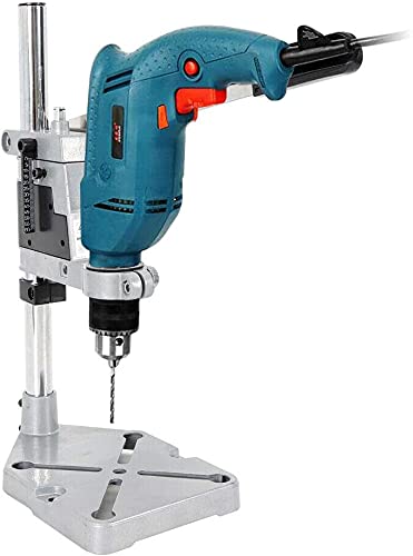 Electric Bench Drill Stand Double Hole Adjustable Press Power Tool Workbench Repair Clamp Base Frame Holder Repair Tool