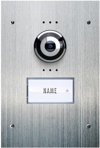 Preisvergleich Produktbild m-e VDV-910 Edelstahl Video-Türsprechanlage