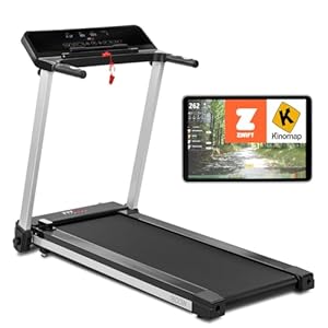 Fitfiu Fitness MC-260 – Ultracompacte opvouwbare loopband, instelbare snelheid tot 12 km/u, minimalistisch ontwerp, loopoppervlak 41×122 cm, maximaal vermogen 1800 W, hartslagmeter, maximaal gewicht 110 kg