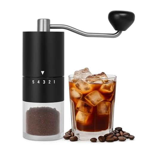 Manual Coffee Grinder with Adjustable Settings